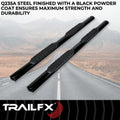 4' OVAL STRAIGHT SIDE BAR