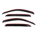 TFX INCHANNEL WNDW VENTS SMOKE 4PC