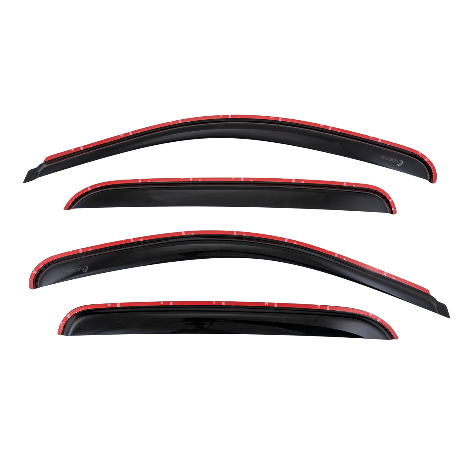 TFX INCHANNEL WNDW VENTS SMOKE 4PC