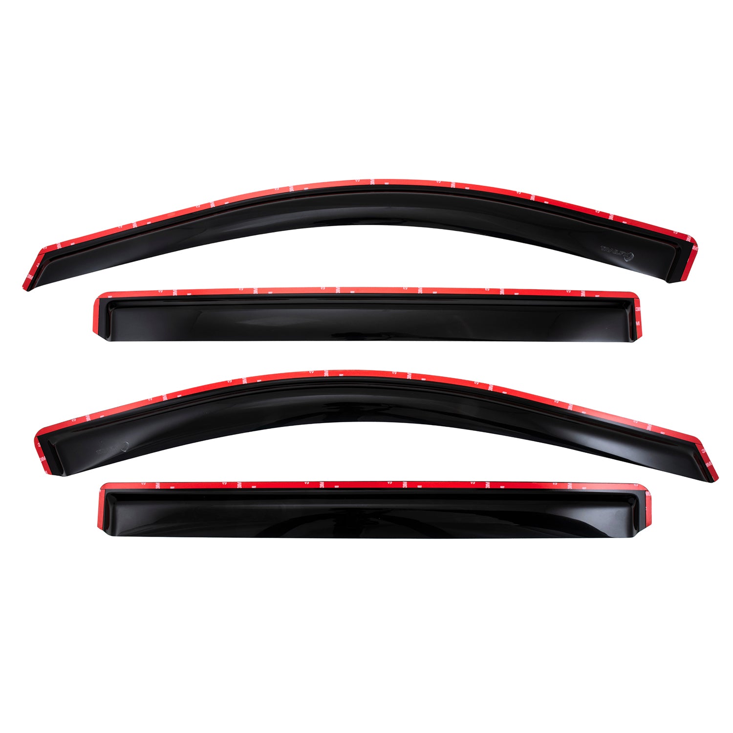 TFX INCHANNEL WNDW VENTS SMOKE 4PC