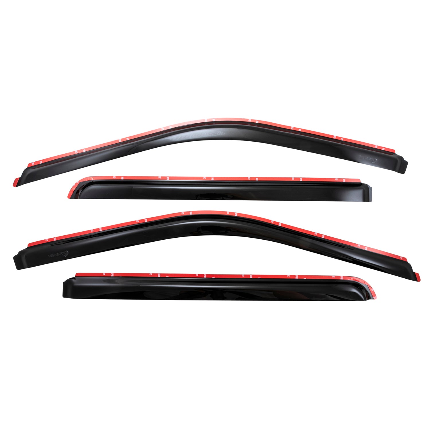 TFX INCHANNEL WNDW VENTS SMOKE 4PC