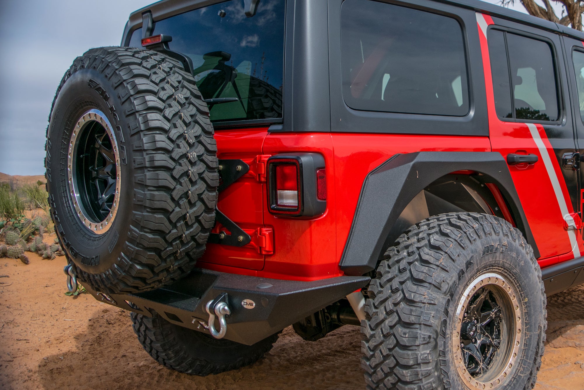 Jeep JL Tailgate Mounted Tire Carrier