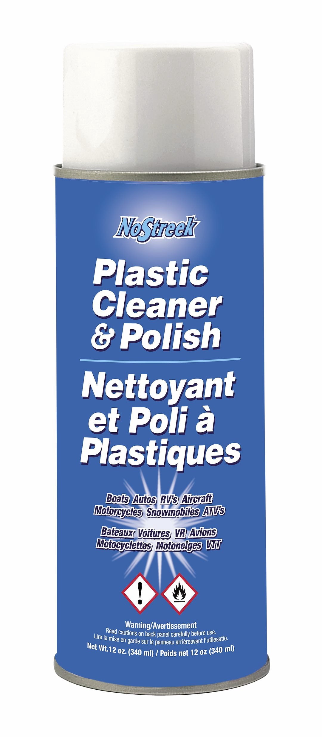 No Streek Plas Clnr & Polish