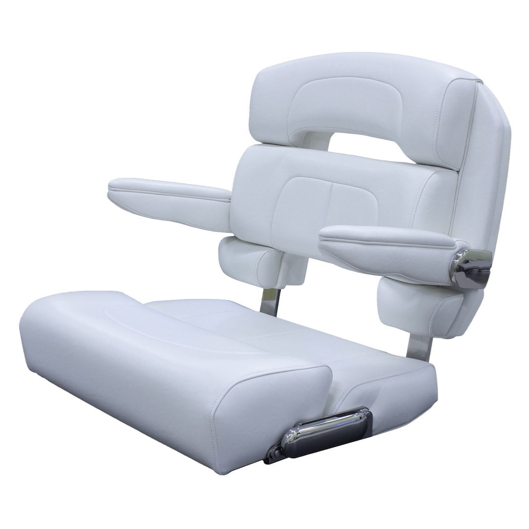 Helm Seat  25' Capri Deluxe White S