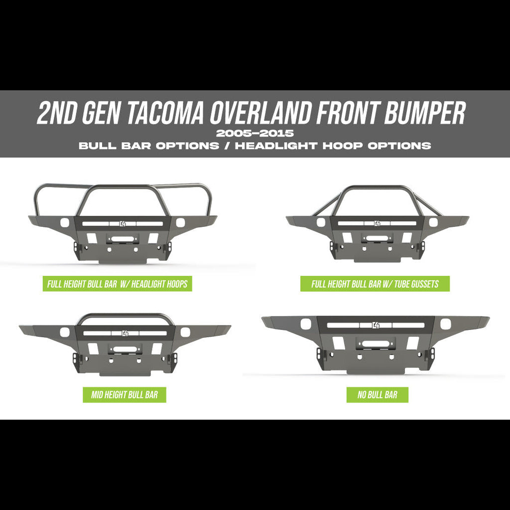 Tacoma Overland Series Front Bumper / 2nd Gen / 2005-2011