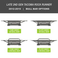 Tacoma Rock Runner Front Bumper / 2nd Gen / 2005-2015