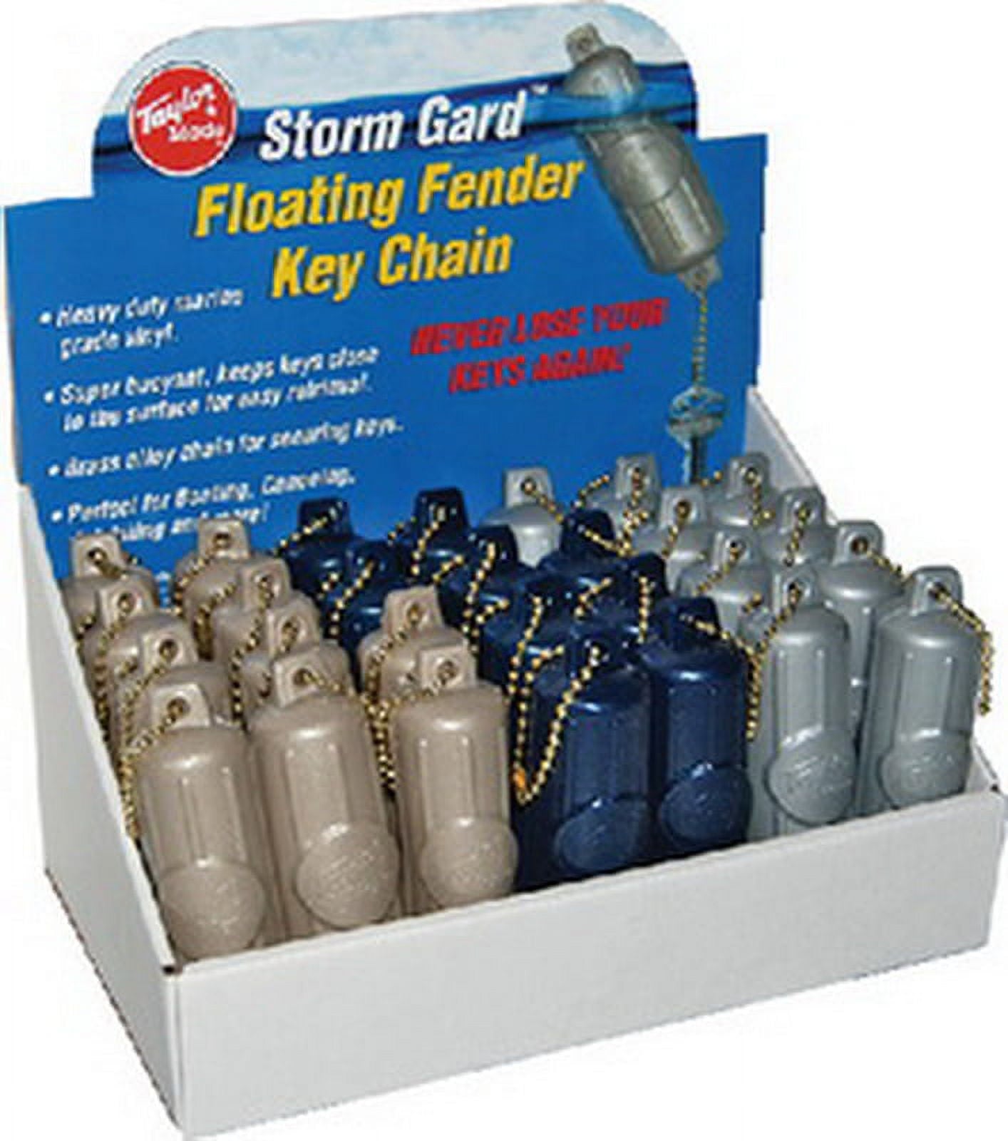 Key Float 28 Pc. Disp.  Blue Gold S