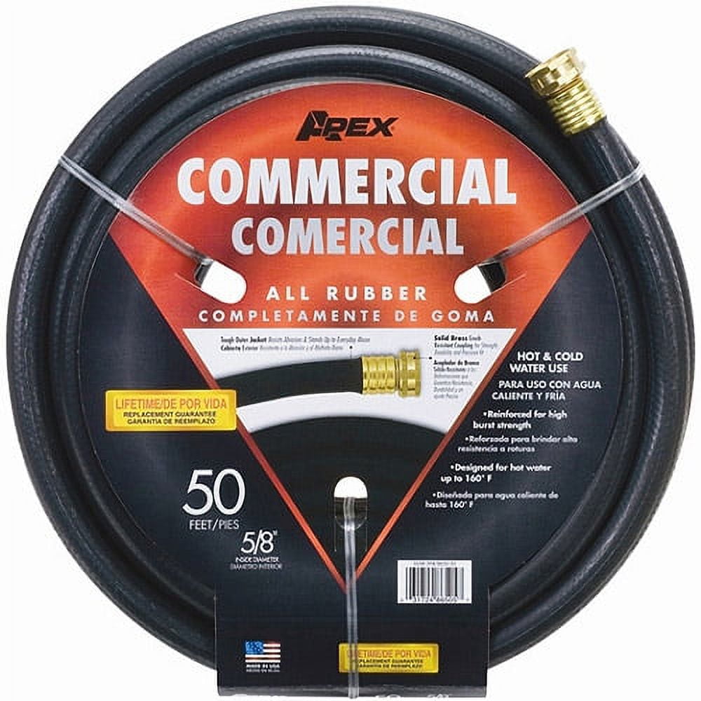 50'X5/8' All Rubber Hose