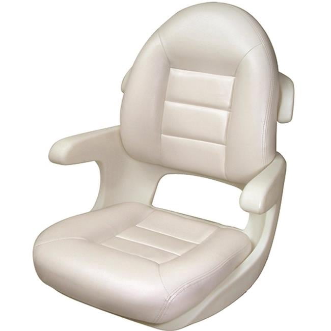 Elite High Back Helm Seat White