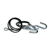 Hitch Cables Pr. Blk Vinyl 3500#