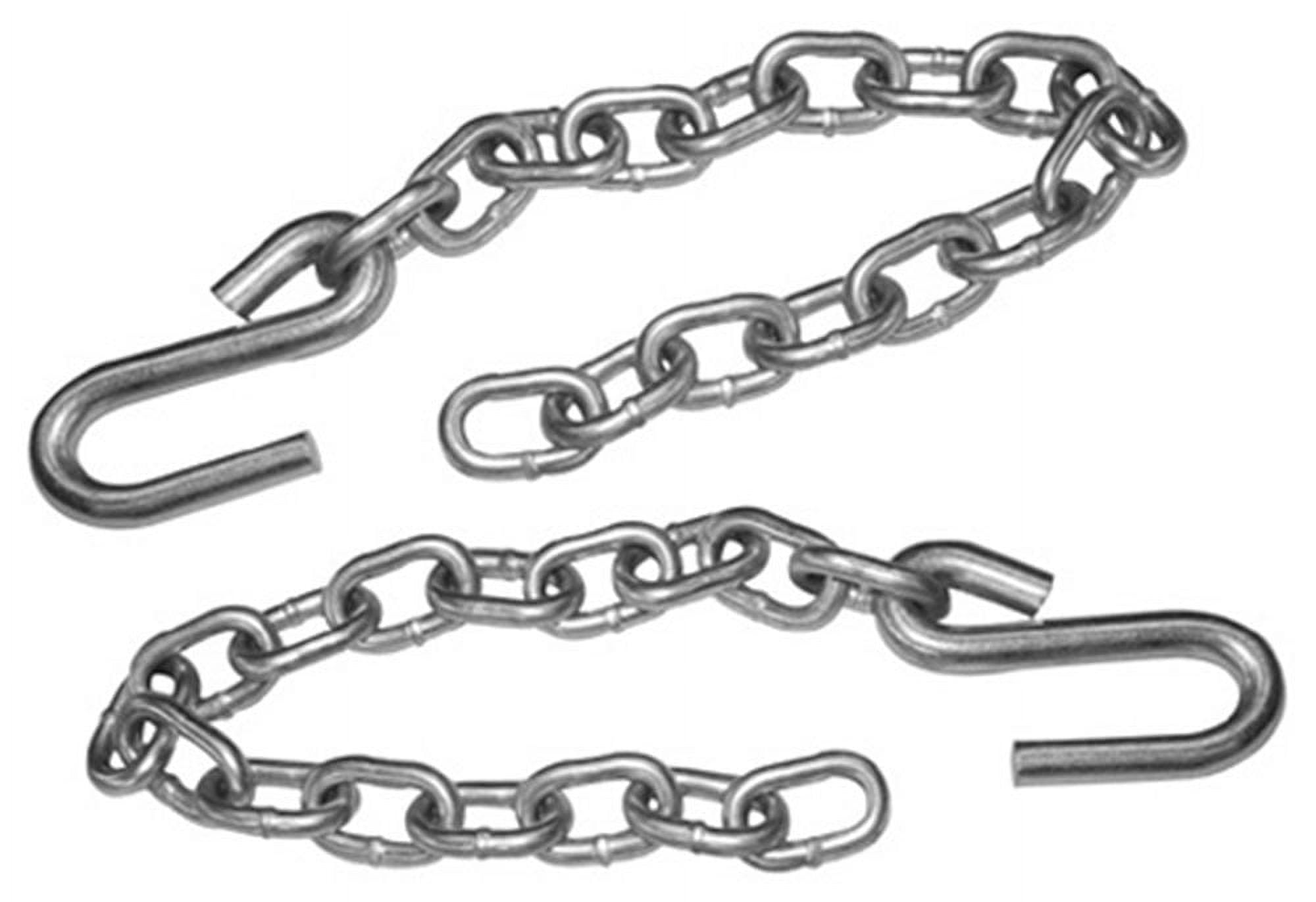 Safety Chains  40-3/4" W/ S Hook  Class 4 5/16"