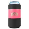 Toadfish Non-tipping Can Cooler + Adapter -Pink