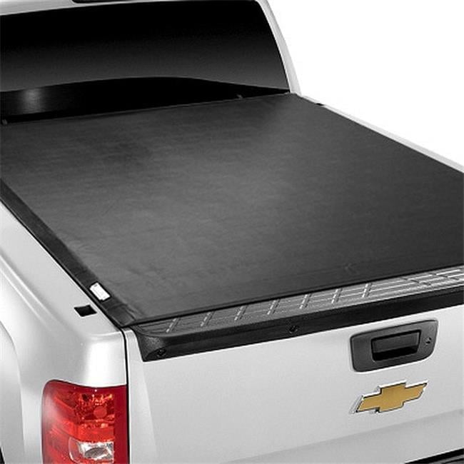 TrailFX Tonneau Cover - Black Vinyl With Aluminum Rails