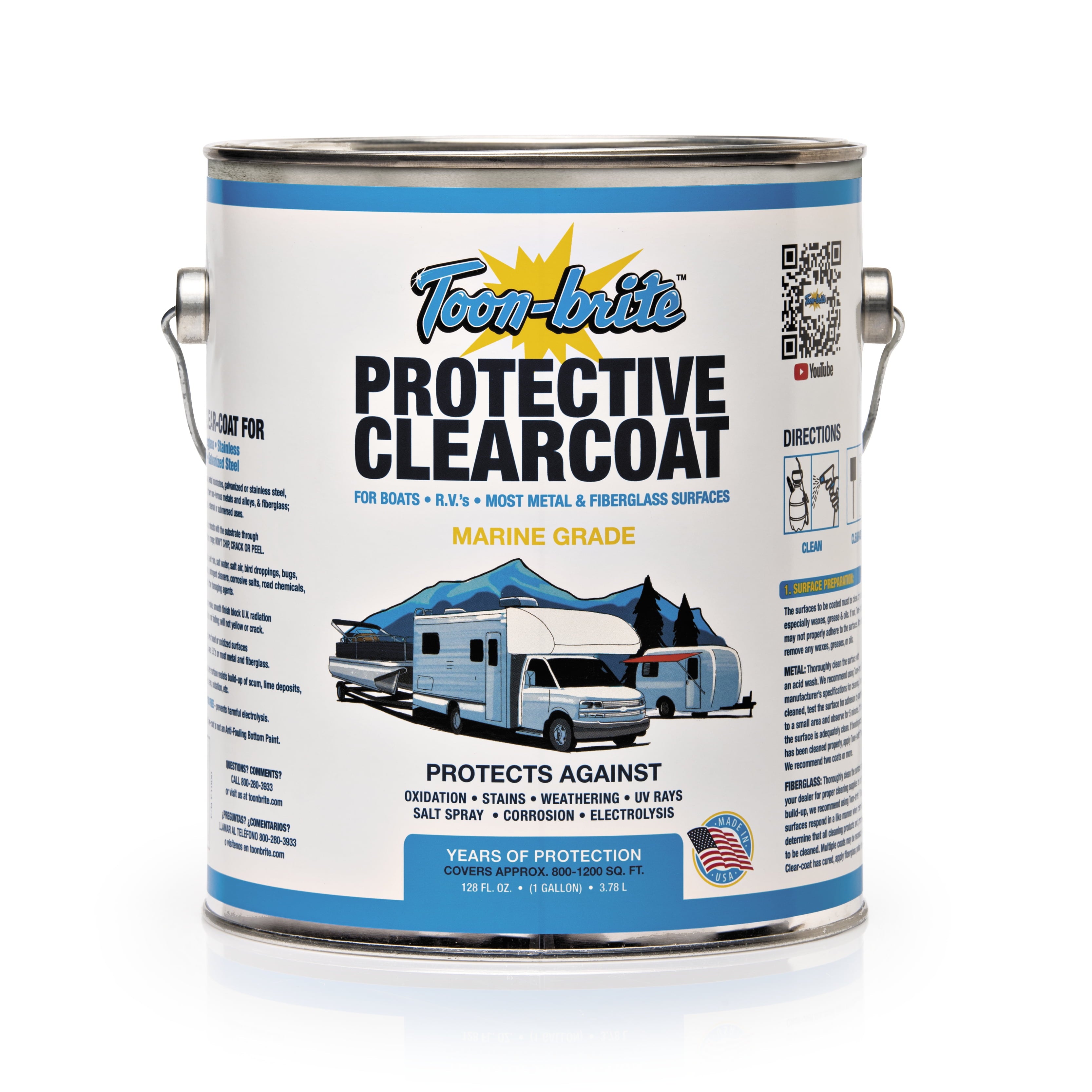 Protective Clear Coat Gal