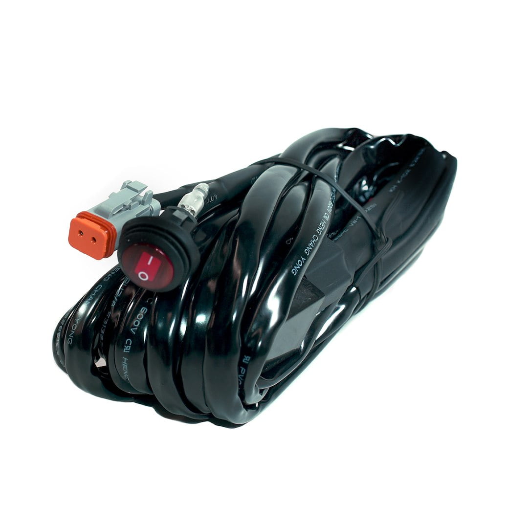 Wire Harness W/ Switch LED Light Ba