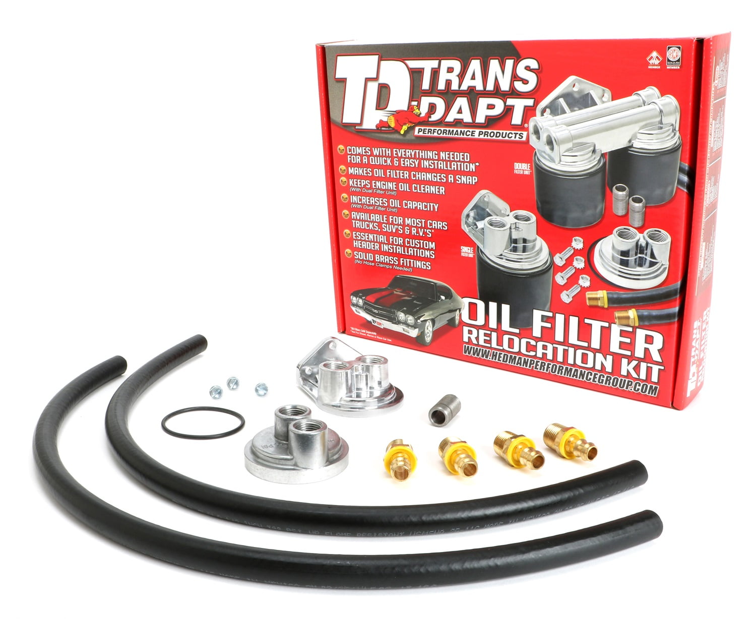 Oil Filter Relocation Kit
