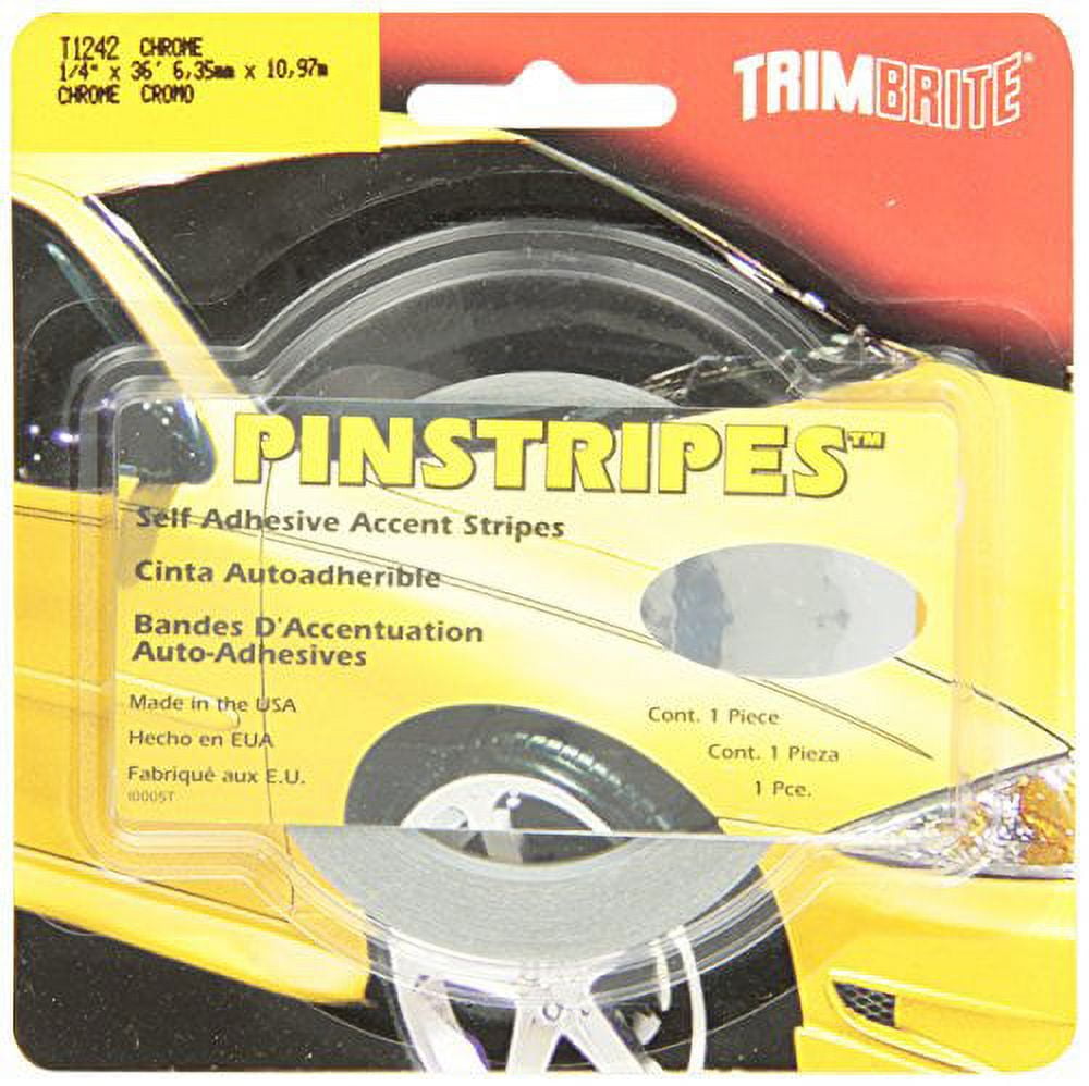 Trim Stripe 1/4 Chrome
