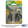 2 Pack Flw-Thr Snsr W/Rep Batt