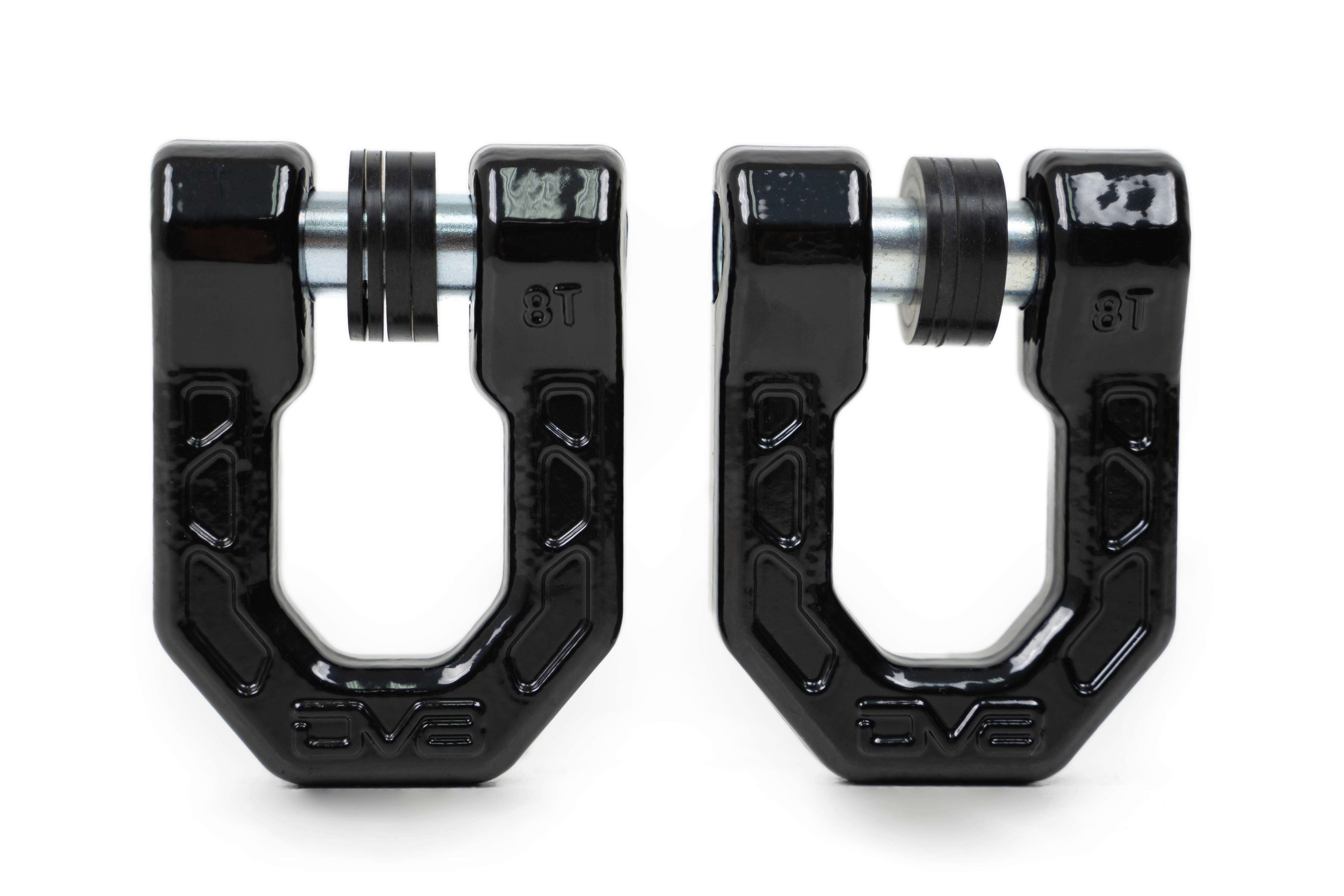 Elite Series 3/4" D-Ring Shackles , Pair