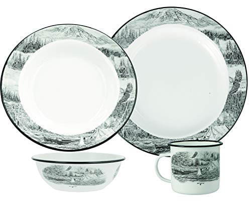16 Pc Enamelware Set