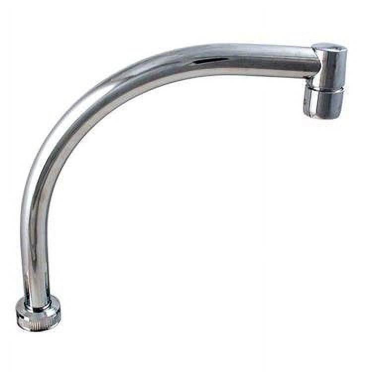 Spout 8 Hi Arc  Ch  Mtl