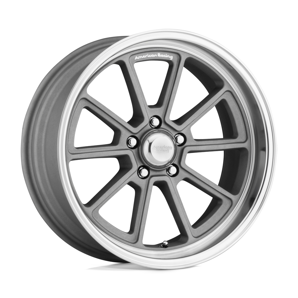 American Racing Vintage VN510 18X8 5X5.0 VINTAGE SLV DIA LP 0MM