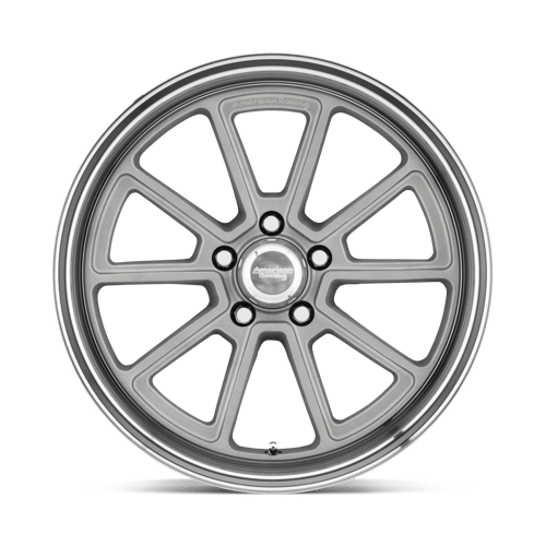 American Racing Vintage VN510 18X8 5X5.0 VINTAGE SLV DIA LP 0MM