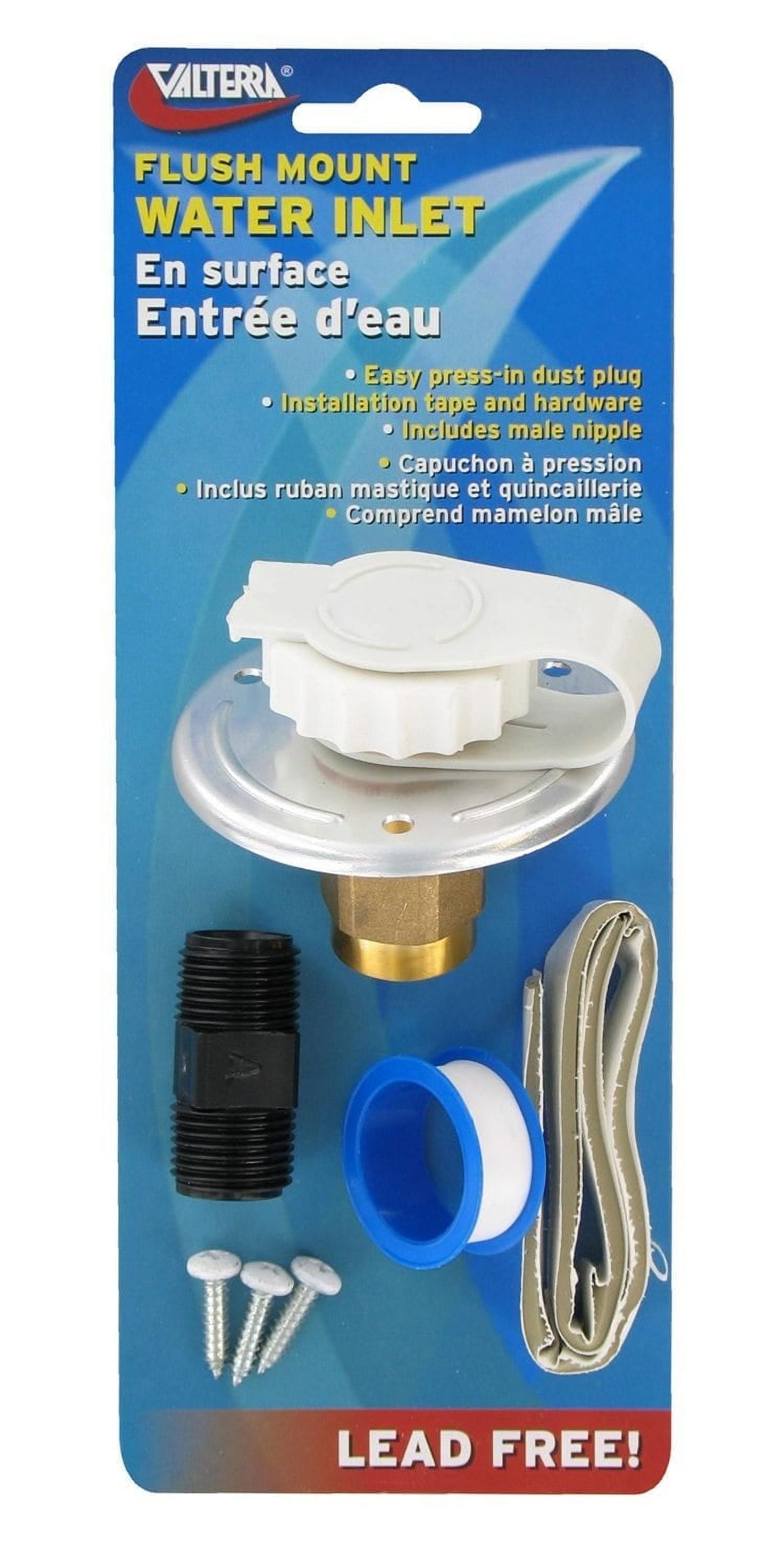 Wtr Inlet Lf Alm 2.75' Wh