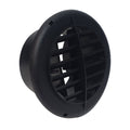 Round Register  Black