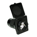 50A Inlet  Black  Carded