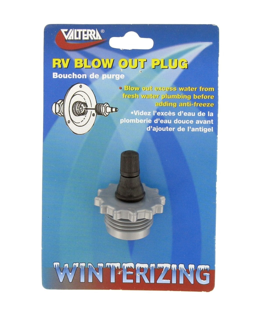 Blow Out Plug Schrader Vl