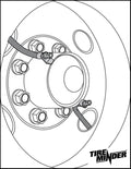 Tireminder Braided Steel Valve