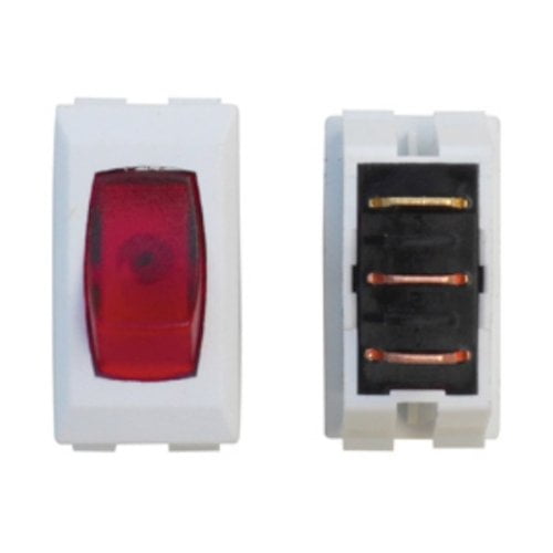 White/Red Lamp  3/PACK
