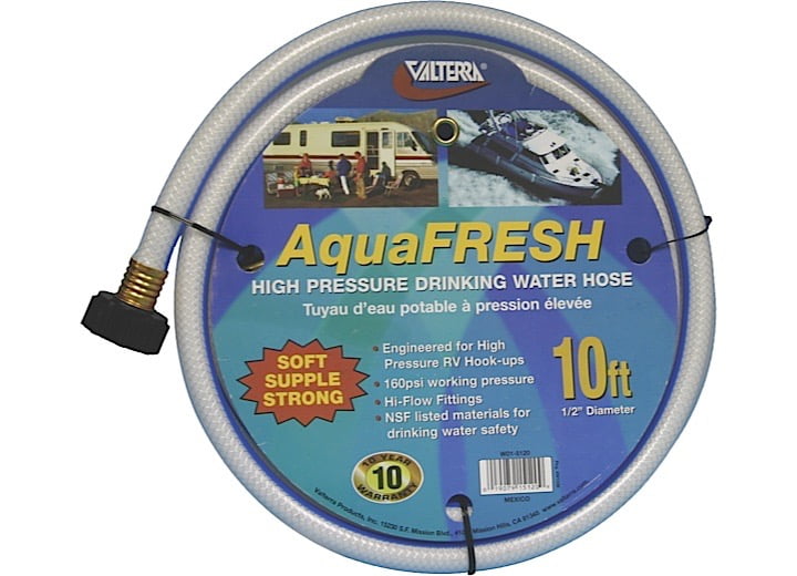 Wtr. Hose 1/2' X 10' Wht.