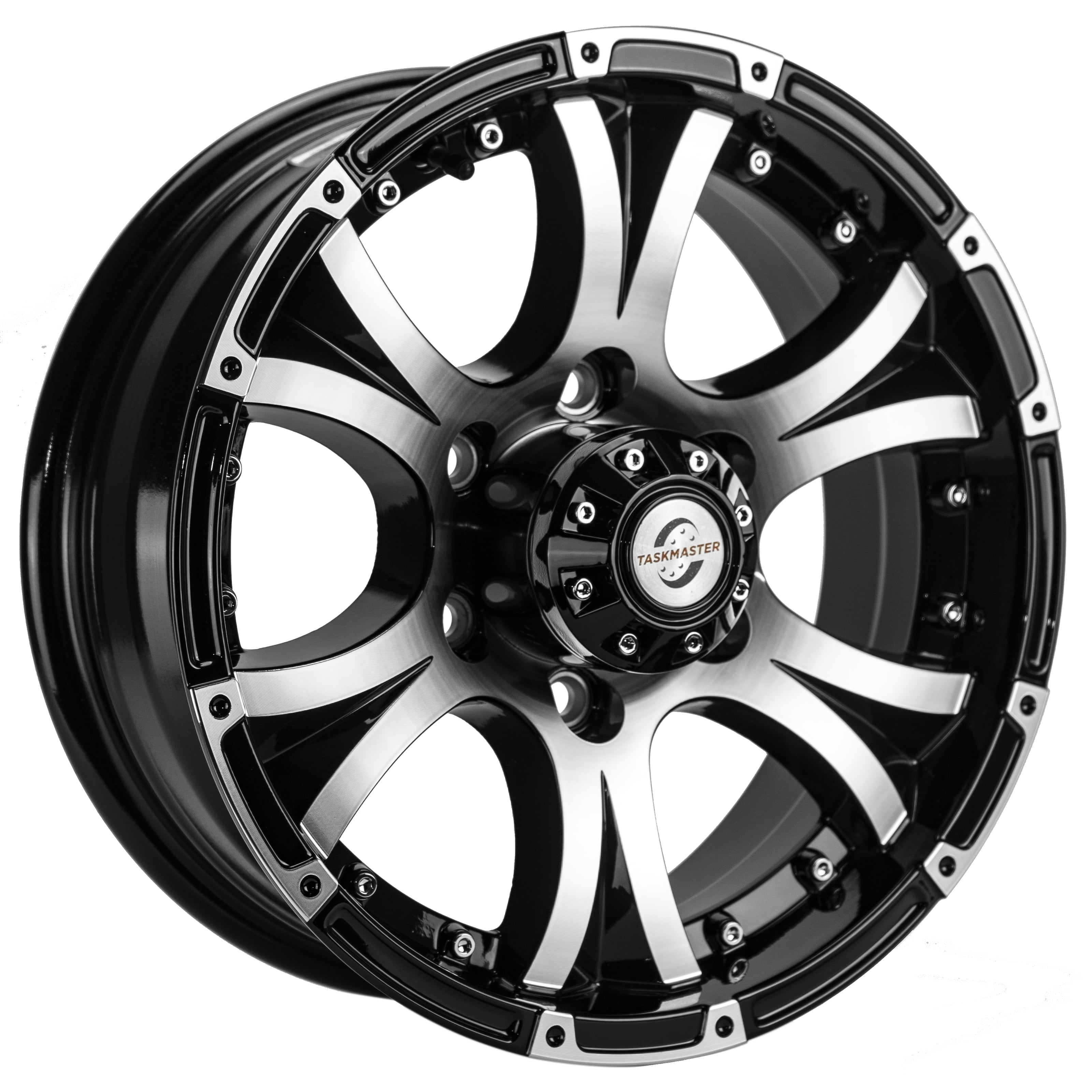 Aluminum - 16X6 6X5.5 Black Machine