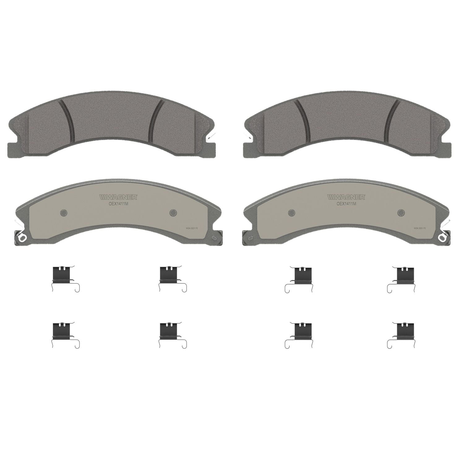 Oex Semi-Met Disc Pad Set