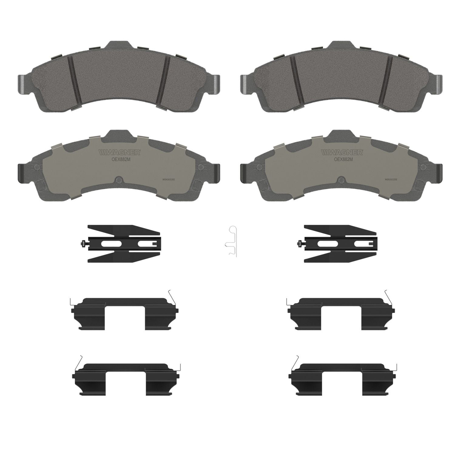 Oex Semi-Met Disc Pad Set