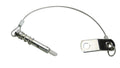 S.s. Spring Type Pin &Lanyard W/Tab