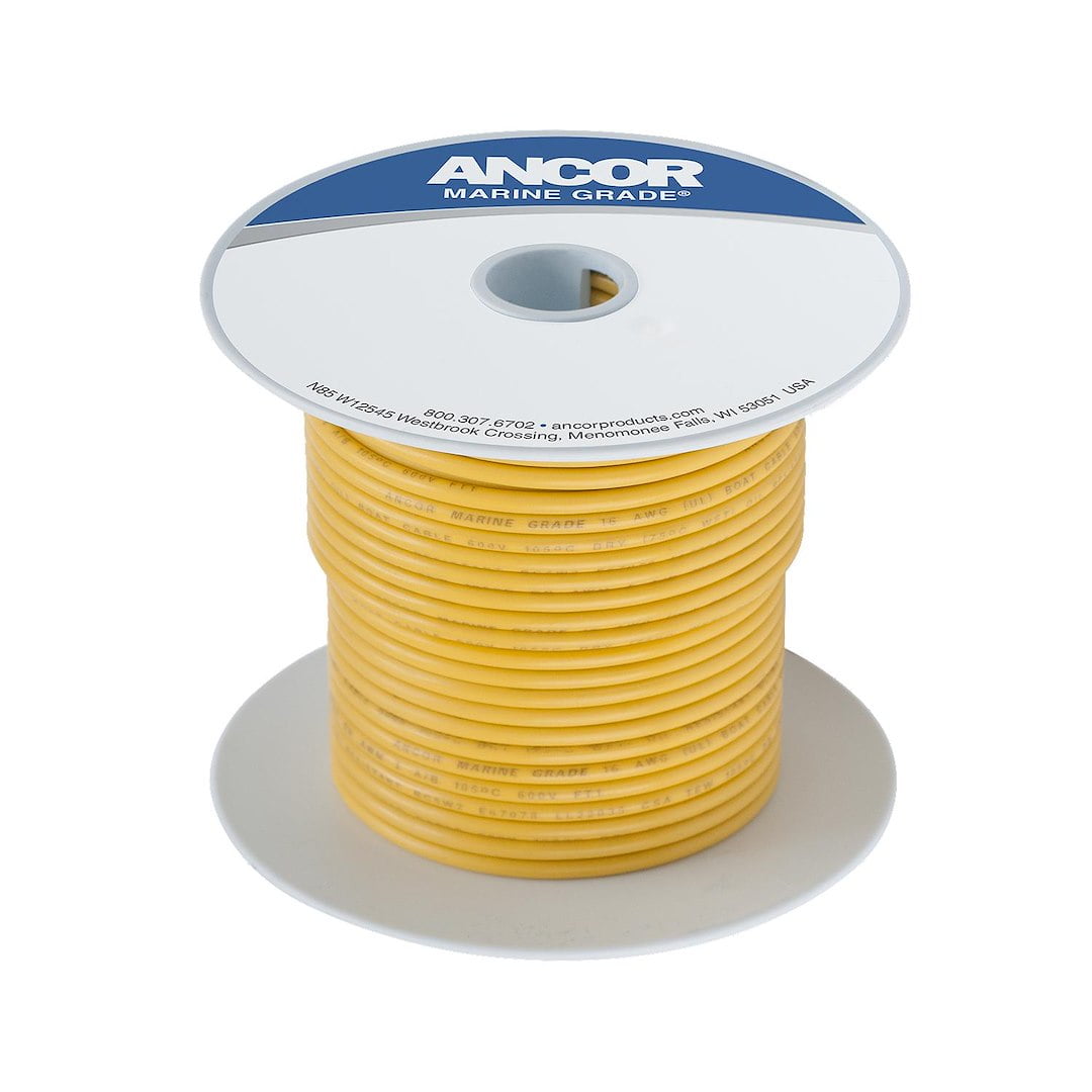 Ancor Yellow 12 AWG Primary Wire - 100' [107010]