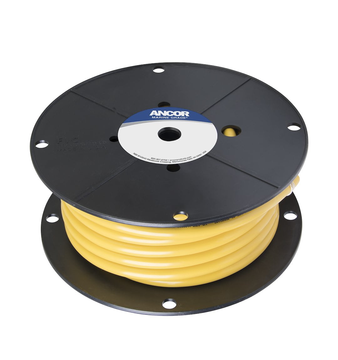 Ancor Yellow 1/0 AWG Tinned Copper Battery Cable - 50' [116905]