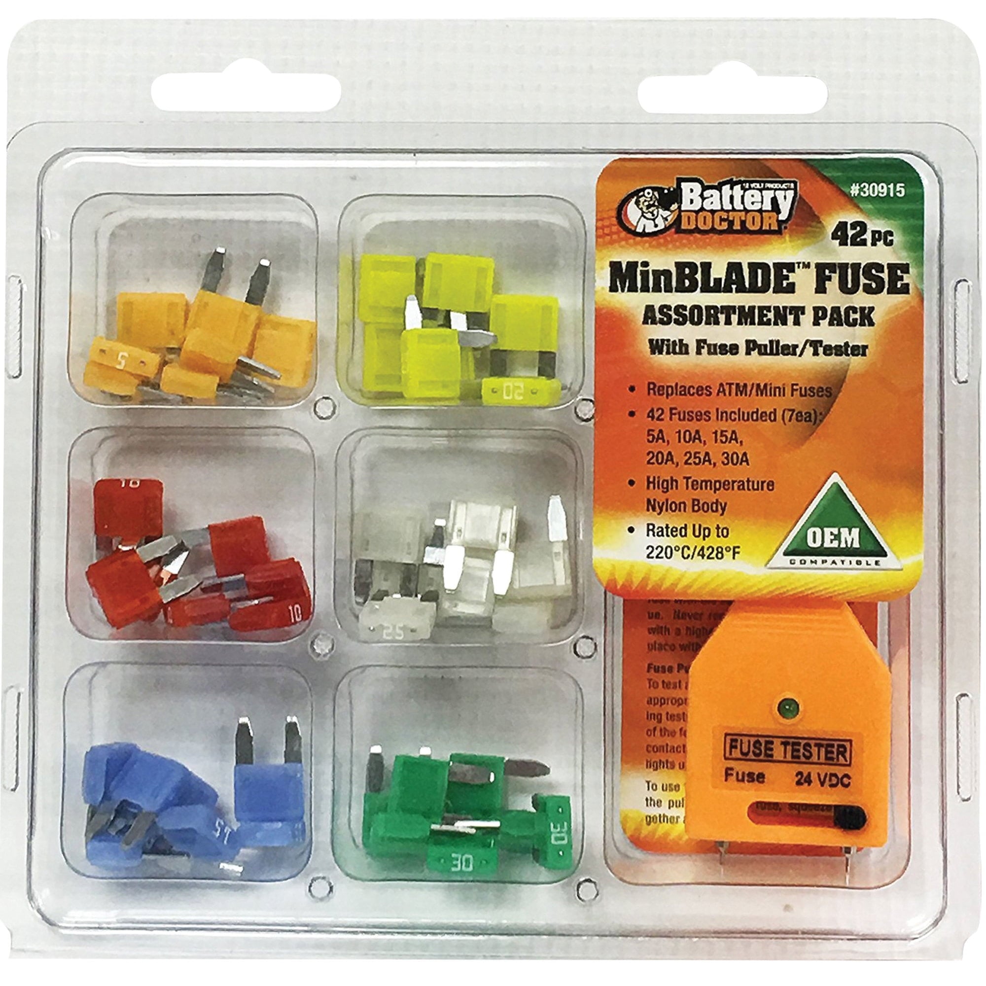 42PC Minblade  Fuse Kit