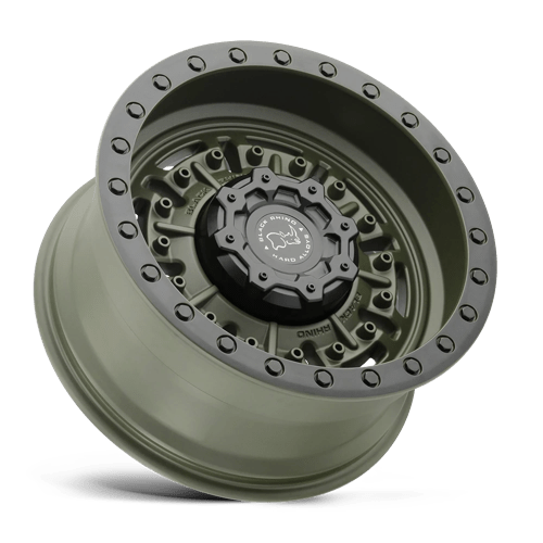 Black Rhino Hard Alloys BR ABRAMS 20X9.5 6X139 +12 112 OD GRN