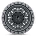 Black Rhino Hard Alloys BR ABRAMS 17X8.5 6X114 +0 76 TXT M-GNMTL