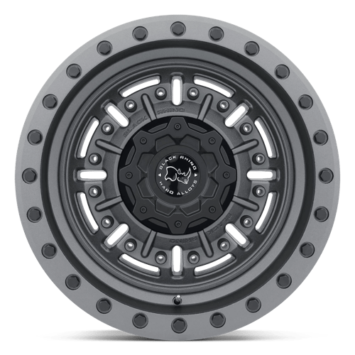 Black Rhino Hard Alloys BR ABRAMS 17X8.5 6X139 +0 112 TXT M-GM