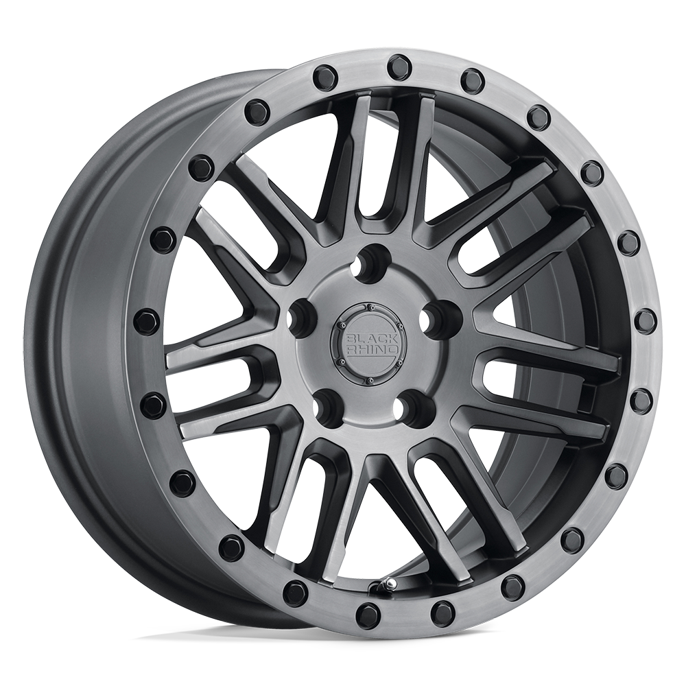 Black Rhino Hard Alloys ARCHES 15X7 5X100 56 +15 BRSH-GMTL-BLK