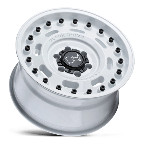 Black Rhino Hard Alloys BR AXLE 17X9.5 6X139 -18 112 G-WHITE