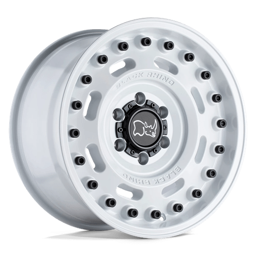 Black Rhino Hard Alloys BR AXLE 17X9.5 6X139 -18 112 G-WHITE