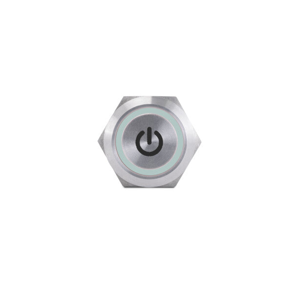 PUSH BUTTON POWER SWITCH  GREEN HAL