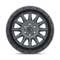 Black Rhino Hard Alloys DUGGER 17X8.5 5X150 110 GUN-BLK +10