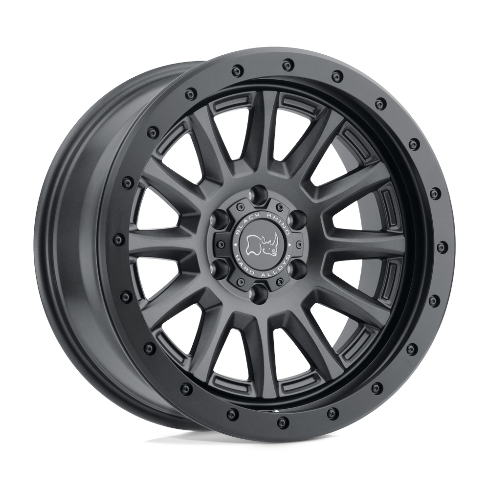Black Rhino Hard Alloys DUGGER 17X8.5 5X4.5 76 GUN-BLK -18